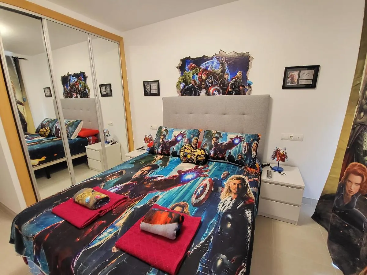 Apartment ¡Espectacular Marvelatico Con Piscina Privada En Primera Linea De Vera-Playa!